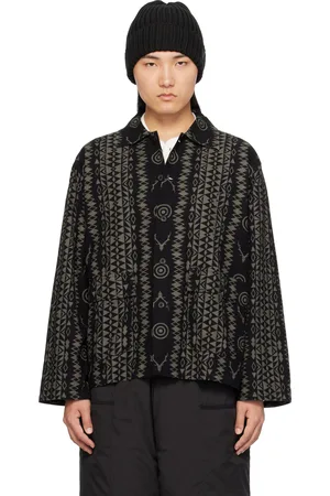 SOUTH2 WEST8 Chemise de chasse noire
