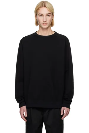 NANAMÍCA Pull molletonné noir à col ras du cou