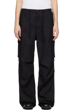 Pins & Needles Pantalon cargo de style militaire noir