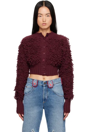 Molly Goddard Cardigan Monica bourgogne