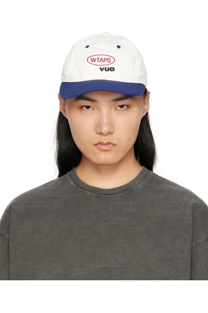 Wtaps Casquette T-6M 02 blanc et bleu