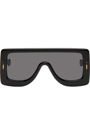Loewe Lunettes de soleil de type visière surdimensionnées noires