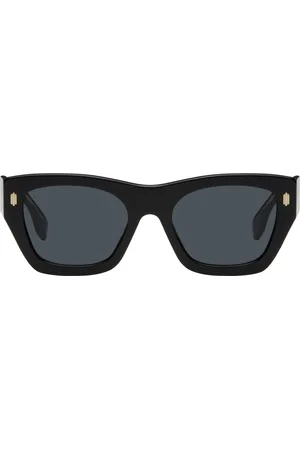 Fendi Lunettes de soleil carrées noires