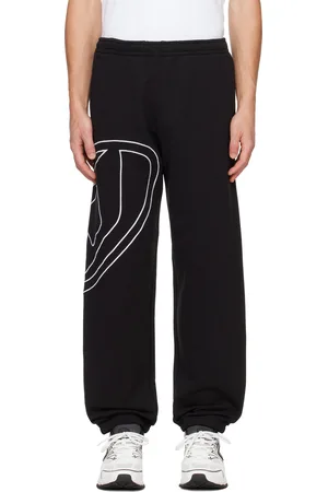 Diesel Pantalon de survêtement Marky noir à logo D