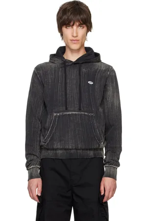 Diesel Pull à capuche Ginn-K43 noir