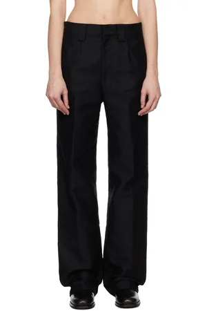 LEMAIRE Pantalon droit noir