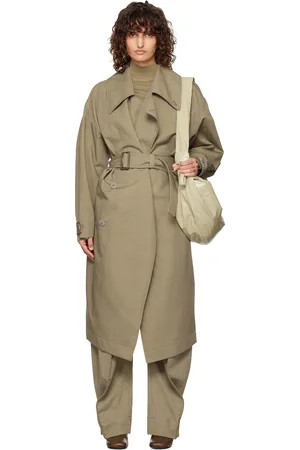 LEMAIRE Trench hydrofuge kaki