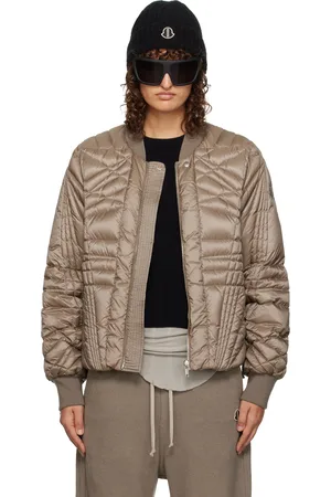 Rick Owens Blouson aviateur Megapenta gris - Moncler +