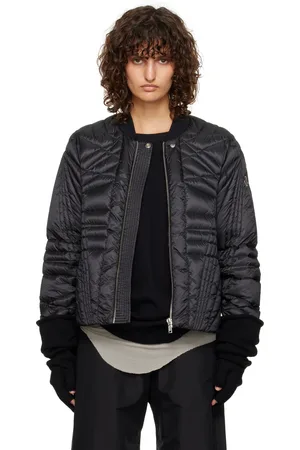Rick Owens Blouson aviateur Megapenta noir - Moncler +