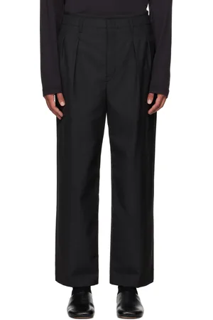 LEMAIRE Pantalon gris à plis