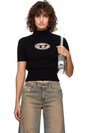Diesel Col roulé M-Argaret noir