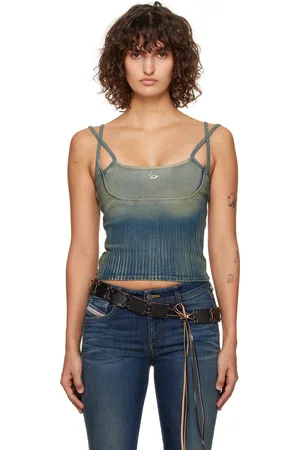 Diesel Débardeur De-Maddy-S bleu