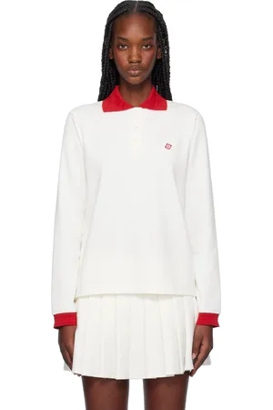 Casablanca Polo blanc à logo