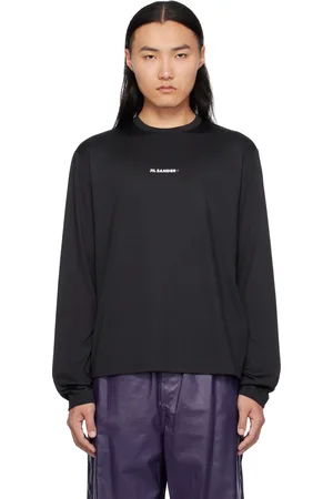 Jil Sander T-shirt à manches longues noir