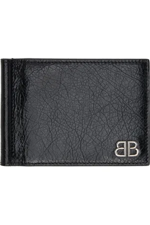 Balenciaga Portefeuille Monaco noir à deux volets