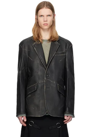 Andersson Bell Blouson Hyde noir en cuir