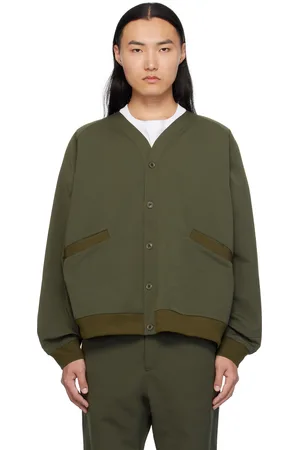 NANAMÍCA Cardigan kaki en polyester ALPHADRY