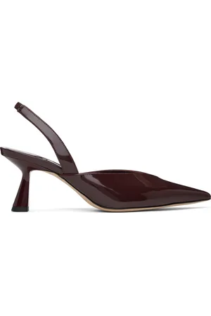Jimmy Choo Chaussures à petit talon Maryanne 65 bourgogne à bride arrière
