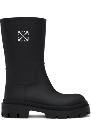 OFF-WHITE Bottes Reboot noires à quatre flèches
