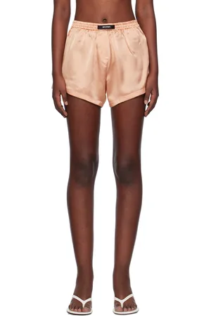 Palm Angels Short boxeur à écusson à logo