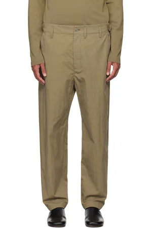 LEMAIRE Pantalon carotte kaki