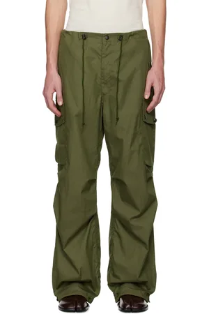 Pins & Needles Pantalon cargo de style militaire kaki