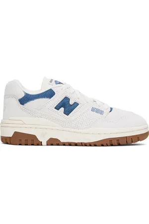 New Balance Baskets BBW550 blanc cassé et bleu