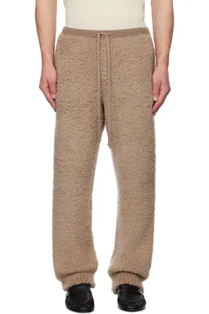 Auralee Pantalon de survêtement Boa en tricot de laine mérinos