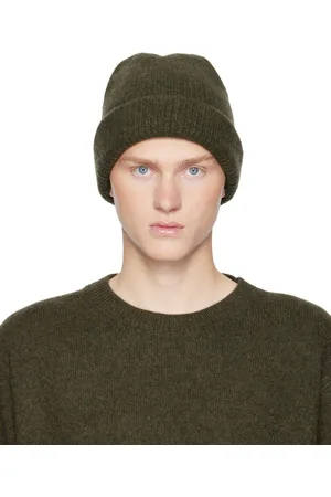 THE ELDER STATESMAN Bonnet de quart vert