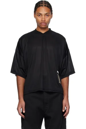 B1ARCHIVE T-shirt de style maillot de football noir