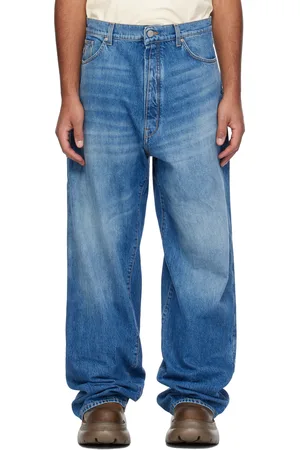 B1ARCHIVE Jean ample bleu