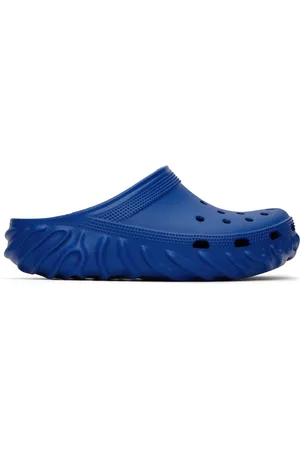 Crocs Sandales Saru bleues édition Salehe Bembury