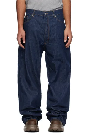B1ARCHIVE Jean ample bleu marine