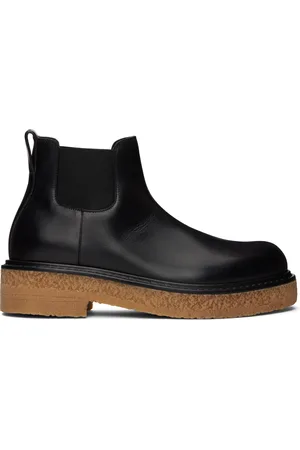 Bottega Veneta Bottes chelsea Haddock noires