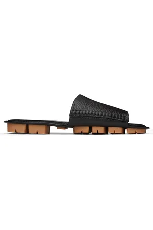 Bottega Veneta Sandales noires à semelle Shore