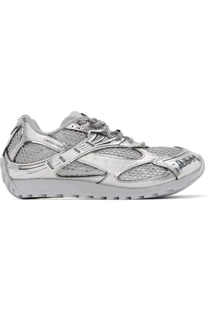 Bottega Veneta Baskets Orbit argentées