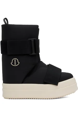 Rick Owens Bottines Splint noires - Moncler +