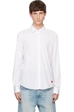 HUGO BOSS Chemise ajustée blanche