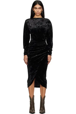 Isabel Marant Robe midi Hadley noire