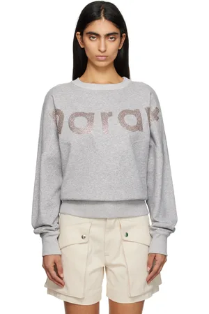 Isabel Marant Pull molletonné Houston gris