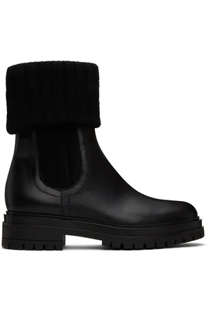 Gianvito Rossi Bottes chelsea Tenney noires