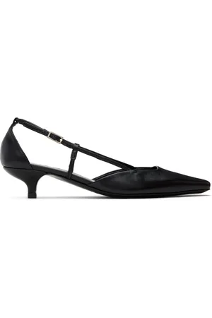 By Far Chaussures à petit talon Francine noires