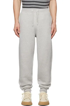 Ami Pantalon de survêtement gris à logo Ami de cœur