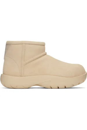 Bottega Veneta Bottines beiges à semelle Snap