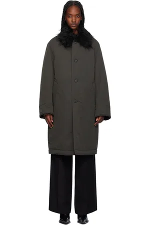 OUR LEGACY Manteau Polar gris