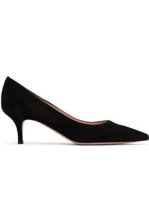 Gianvito Rossi Chaussures à petit talon Gianvito 55 noires
