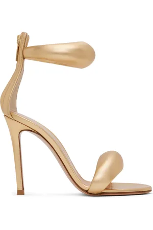 Gianvito Rossi Sandales à talon aiguille Bijoux dorées