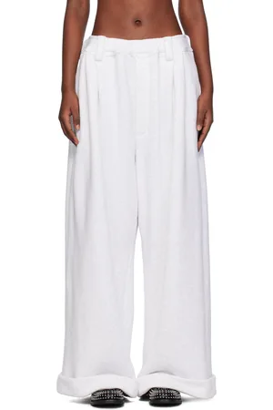 MERYLL ROGGE Pantalon de détente gris à cordon coulissant
