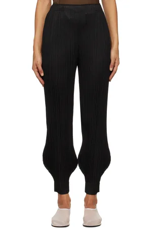 PLEATS PLEASE ISSEY MIYAKE Pantalon Monthly Colors October noir