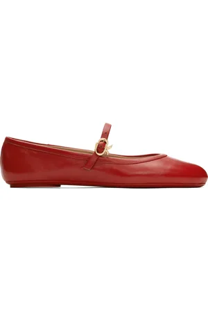 Gianvito Rossi Ballerines Carla rouges